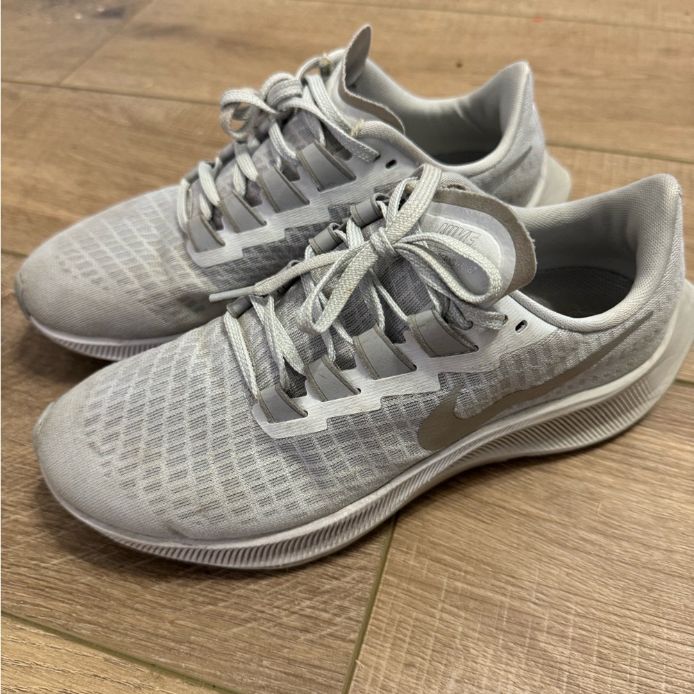 Nike Gray Running Pegasus Sneakers